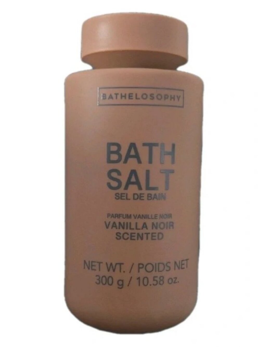 Bathelosophy Bath Salts Vanilla Noir Scented Beige 300g 10.5 oz